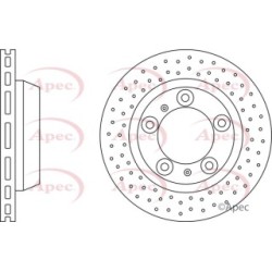 Brake Disc APEC DSK2689 OE Ref 98735240101