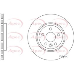 Brake Disc APEC DSK2692 OE Ref 31341483