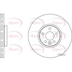 Brake Disc APEC DSK2696 OE Ref 31410568