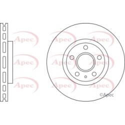 Brake Disc APEC DSK2699 OE Ref 13502214