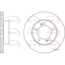 Brake Disc APEC DSK2709 OE Ref 4144121000