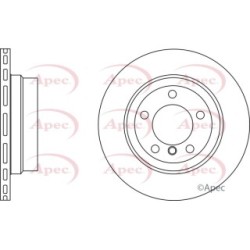 Brake Disc APEC DSK2722 OE Ref 34216855236