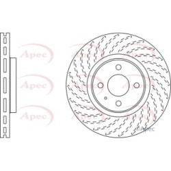 Brake Disc APEC DSK2726 OE Ref B117J0028F
