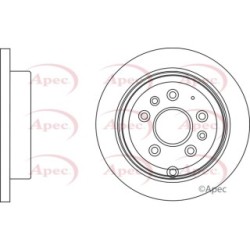 Brake Disc APEC DSK2770 OE Ref J00126251B
