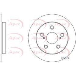 Brake Disc APEC DSK2774 OE Ref 4243112260