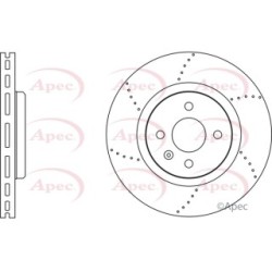 Brake Disc APEC DSK2778 OE Ref B117J0031F