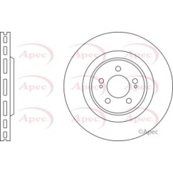 Brake Disc APEC DSK2779 OE Ref 6020013026