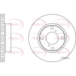 Brake Disc APEC DSK2781 OE Ref 55311M68K10