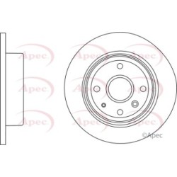 Brake Disc APEC DSK2783 OE Ref 96328254