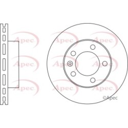 Brake Disc APEC DSK2838 OE Ref 4020600Q0G