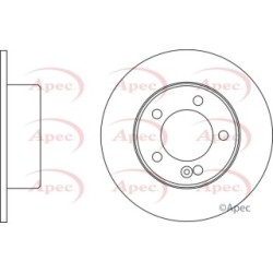 Brake Disc APEC DSK2840 OE Ref 432064087R