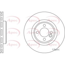 Brake Disc APEC DSK2850 OE Ref 34116855781