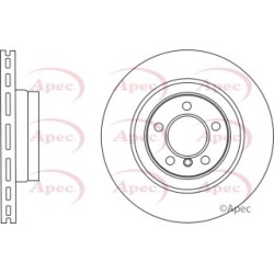 Brake Disc APEC DSK2860 OE Ref SDB500182
