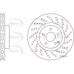 Brake Disc APEC DSK2866 OE Ref 2304210812