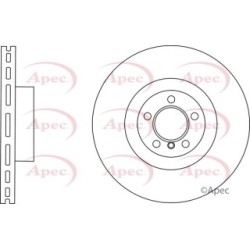 Brake Disc APEC DSK2879 OE Ref LR011591