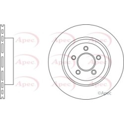 Brake Disc APEC DSK2899 OE Ref B37F3325XA