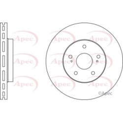 Brake Disc APEC DSK2902 OE Ref 5531157L01 APEC