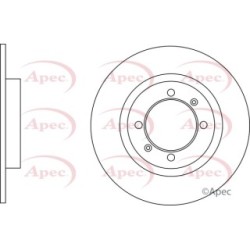 Brake Disc APEC DSK2903 OE Ref PW823053