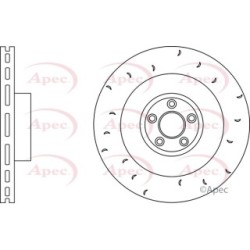 Brake Disc APEC DSK2918 OE Ref C2P10565 APEC