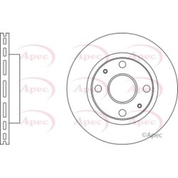 Brake Disc APEC DSK2919 OE Ref 4351297506