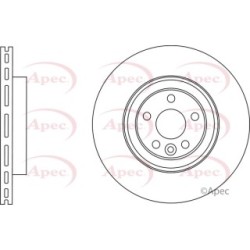 Brake Disc APEC DSK2921 OE Ref 30769057