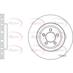 Brake Disc APEC DSK2937 OE Ref 68035012AC