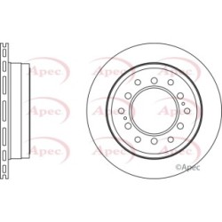 Brake Disc APEC DSK2939 OE Ref 4243160311