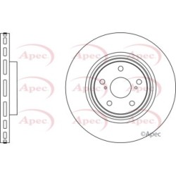 Brake Disc APEC DSK2942 OE Ref 4351248120