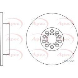 Brake Disc APEC DSK2953 OE Ref C2C8356 APEC