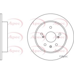 Brake Disc APEC DSK2957 OE Ref 71768089