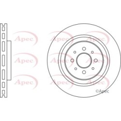 Brake Disc APEC DSK2967 OE Ref 51813785