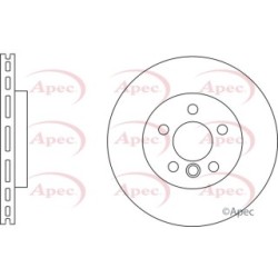 Brake Disc APEC DSK2969 OE Ref 34206868936