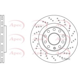 Brake Disc APEC DSK2971 OE Ref 8E0615301AE