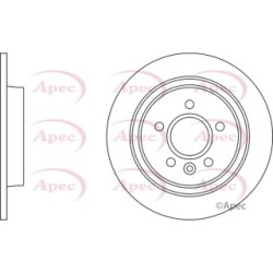 Brake Disc APEC DSK2983 OE Ref 31341646