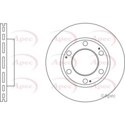 Brake Disc APEC DSK2988 OE Ref 4144108130