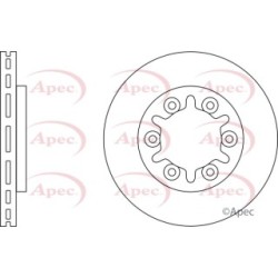 Brake Disc APEC DSK2989 OE Ref 402062S400