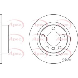 Brake Disc APEC DSK2997 OE Ref 34219811539