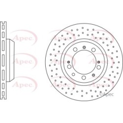 Brake Disc APEC DSK3008 OE Ref 99335204102