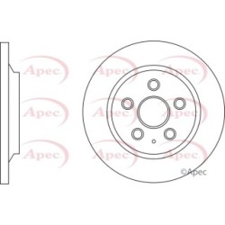 Brake Disc APEC DSK3010 OE Ref K01126251A