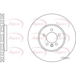 Brake Disc APEC DSK3013 OE Ref 569092