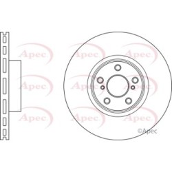 Brake Disc APEC DSK3027 OE Ref 435120K130