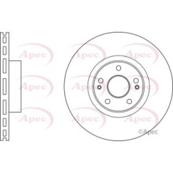 Brake Disc APEC DSK3028 OE Ref 517123J500DS