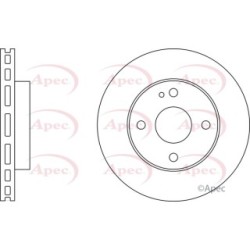 Brake Disc APEC DSK303 OE Ref BJ0Y3325X