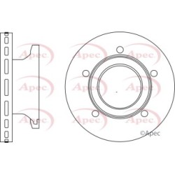 Brake Disc APEC DSK3032 OE Ref 8982488970