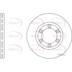 Brake Disc APEC DSK3037 OE Ref UG523325X