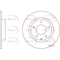Brake Disc APEC DSK3041 OE Ref B45G26251B