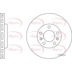 Brake Disc APEC DSK3045 OE Ref 402066300R