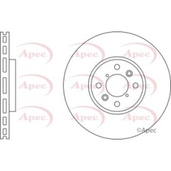Brake Disc APEC DSK3051 OE Ref 5531168L50