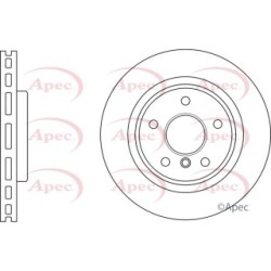 Brake Disc APEC DSK3062 OE Ref 34116898730