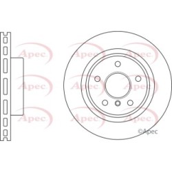 Brake Disc APEC DSK3063 OE Ref 34116793123